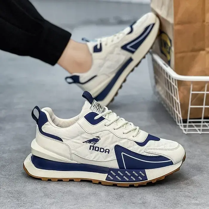 Nouvelles chaussures de sport pour hommes de haute qualité, chaussures de course à semelle épaisse pour homme, chaussures de marche en plein air, nouvelles baskets décontractées pour hommes