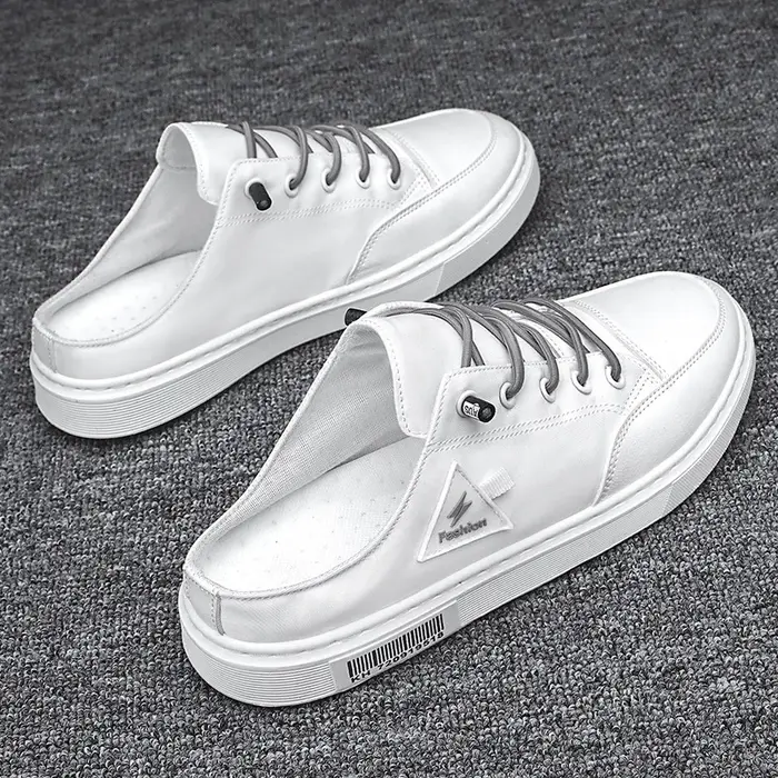 Chaussures en toile à enfiler pour hommes