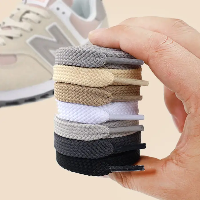 2022 nouveaux lacets plats classiques pour baskets