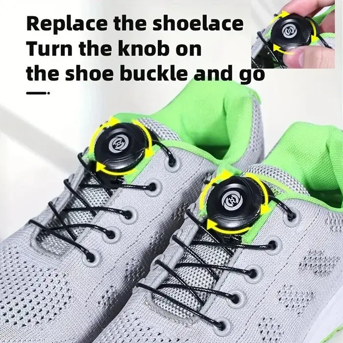 1 paire de lacets automatiques sans nœuds