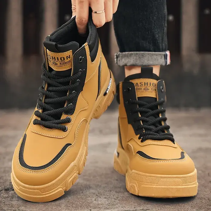Bottes montantes pour hommes de marque