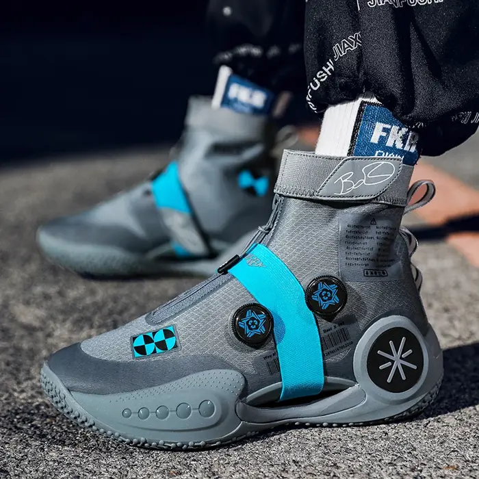 Chaussures de basket-ball respirantes coordonnantes pour hommes et femmes