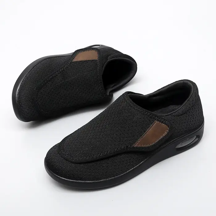 Chaussures orthopédiques décontractées pour pieds larges, gonflées, réglage de l'éversion du pouce,