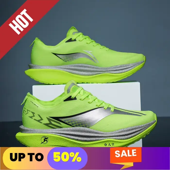Chaussures de course pour hommes avec plaque en carbone