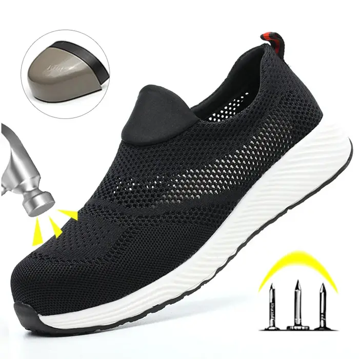 Chaussures de sécurité respirantes pour hommes