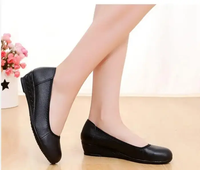 MVVJKESummer-Ballerines en Cuir group pour Femme
