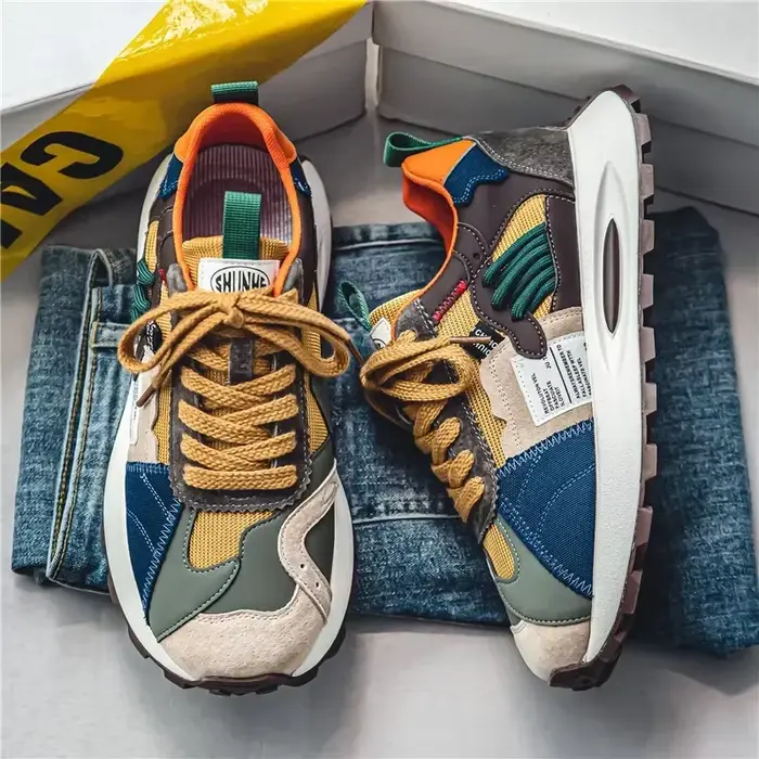 Chaussures de course décontractées pour hommes à la mode 2025 nouvelle qualité baskets
