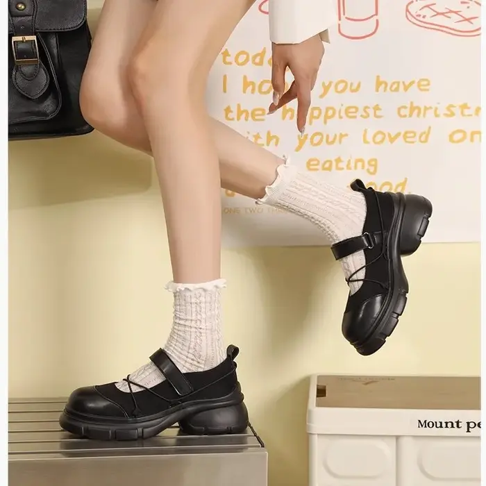 Chaussures de sport pour femmes, baskets plates à plateforme avec nœud papillon, chaussures décontractées pour femmes, chaussures Mary Jane pour l'extérieur