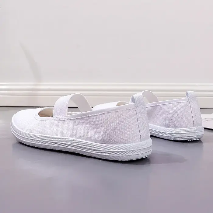 Chaussures pour femmes bas blanc dames
