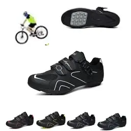 Chaussures de cyclisme VTT avec Aleats pour hommes et femmes
