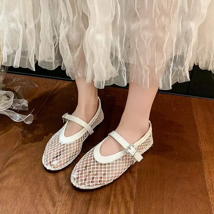 Chaussures de Ballet en maille pour femmes