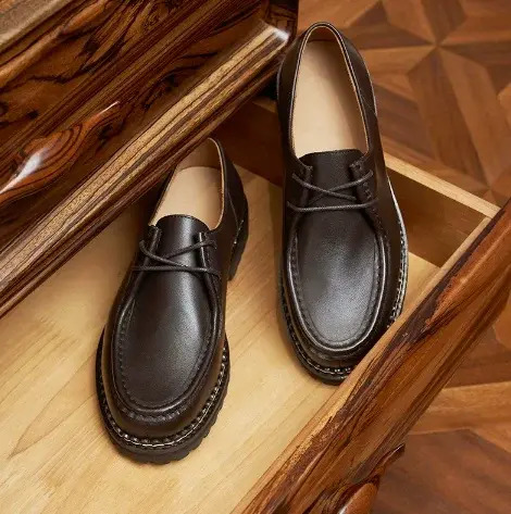 Chaussures Derby à semelles épaisses