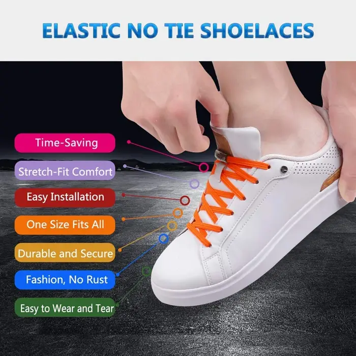 Lacets Lumineux à Verrouillage Magnétique sans Attaches, artificiel astiques, pour Baskets, pour Enf