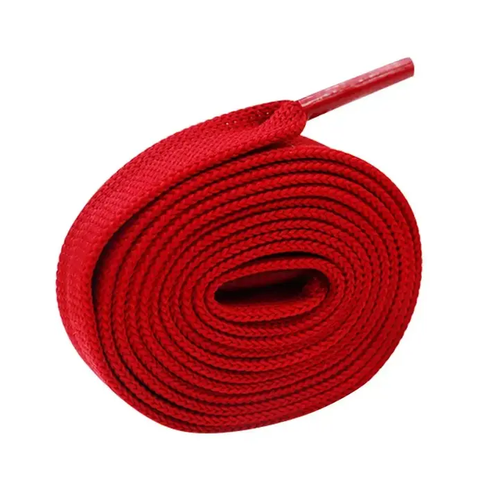 Lacets Plats Double Couche en Polyester pour Femme