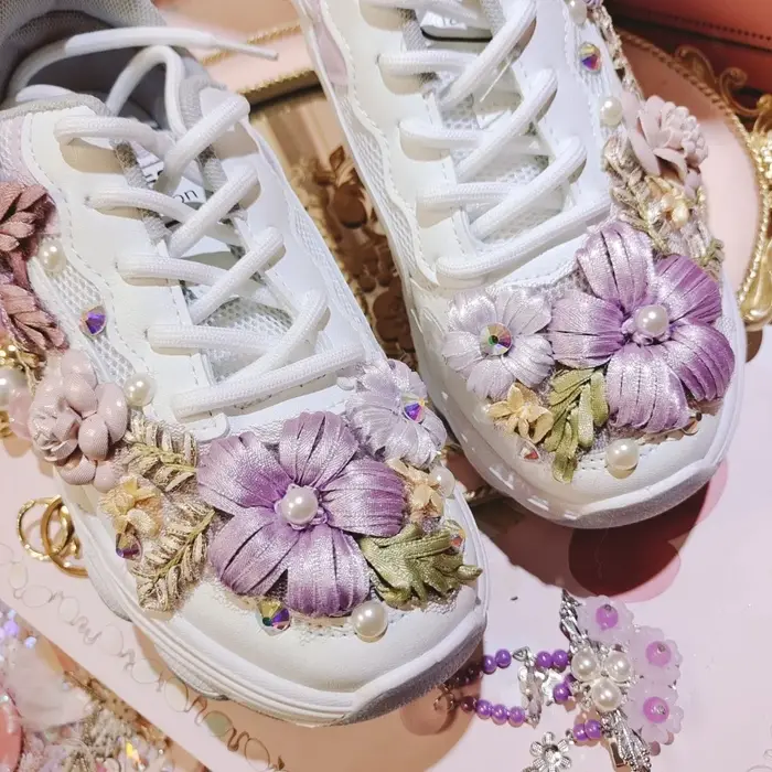 Baskets plateforme tendance pour femme, printemps automne, respirantes en maille, décontractées, à s