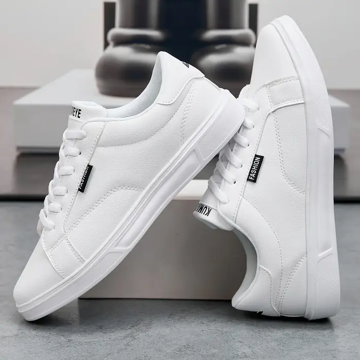 Blanc noir hommes chaussures confortables