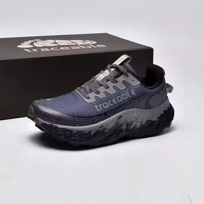 Chaussure de course sur sentier de marque de luxe pour homme, respirante, antidérapante, résistante à l'usure, pour la marche et le jogging
