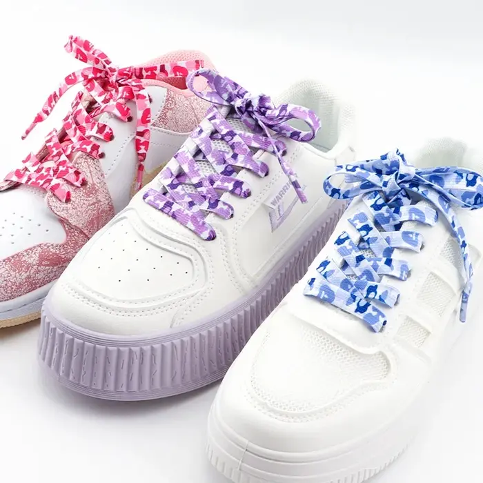 Lacets plats pour baskets