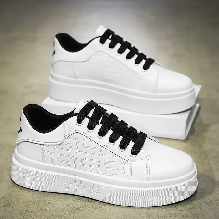 Chaussures décontractées pour hommes 2025 mode plate-forme Sneaker tendance