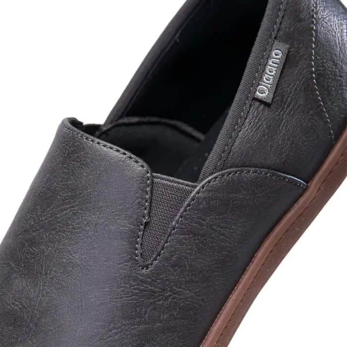 Oiaano bout large hommes chaussures minimalistes baskets confortables en cuir