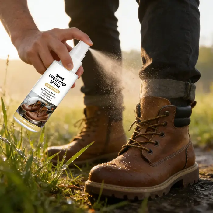 Spray protecteur imperméable pour chaussures - Résistant à la pluie, aux taches et à la saleté, séch