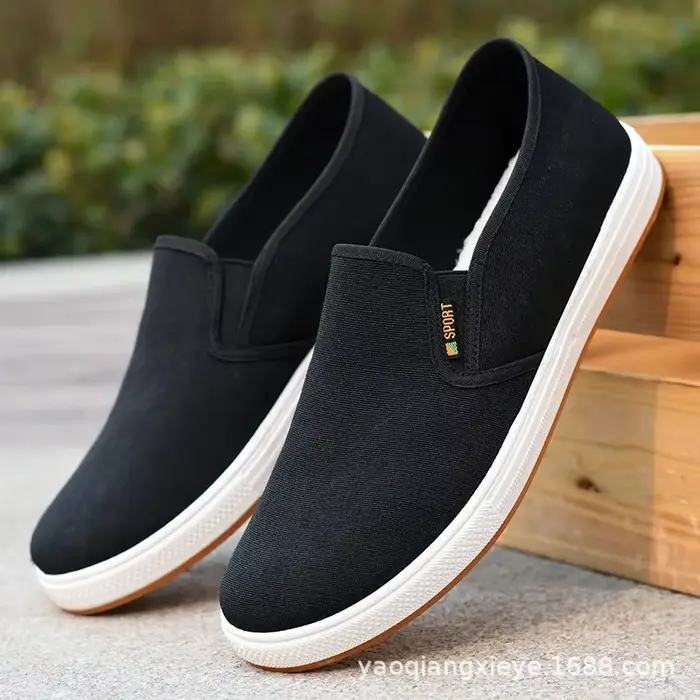 Zapatos-Chaussures de dehors en Toile Décontractées pour Homme