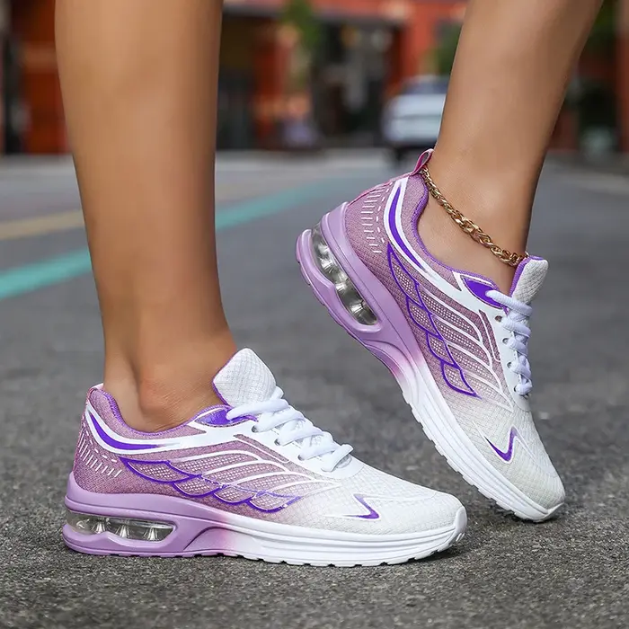MAEDEF chaussures pour femmes chaussures de sport de course confortable respirant coussin d'air plat femme baskets en plein Air chaussures décontractées pour les femmes
