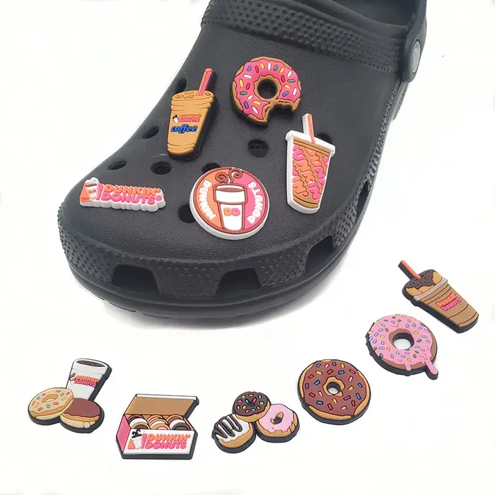 Breloques en PVC pour chaussures