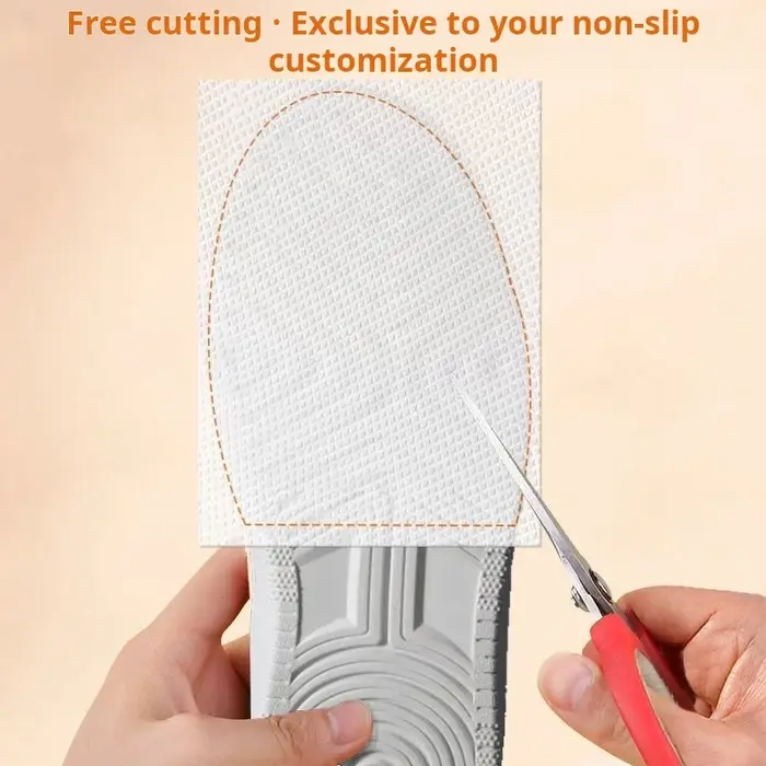 Ruban antidérapant pour semelle de chaussure DIY – Coussinets de talon ultra-adhésifs et durables découpés