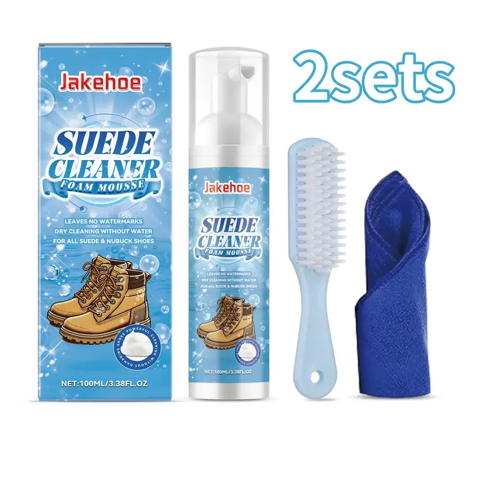 Nettoyant pour cuir suédé