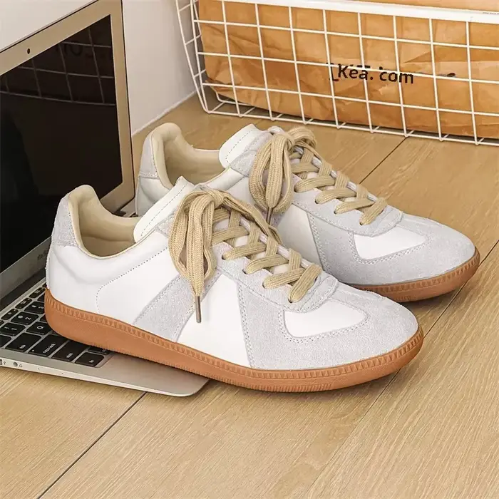 Margiela tendance décontracté hommes femmes chaussures baskets polyvalentes formateurs à semelles souples anti-dérapant Lasure Streetwear