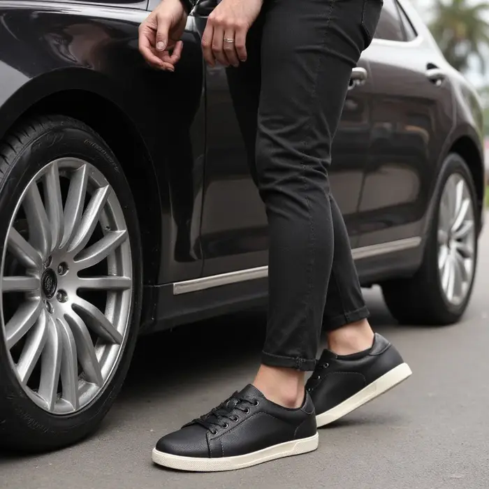 Chaussures décontractées tendance, respirantes et légères pour hommes