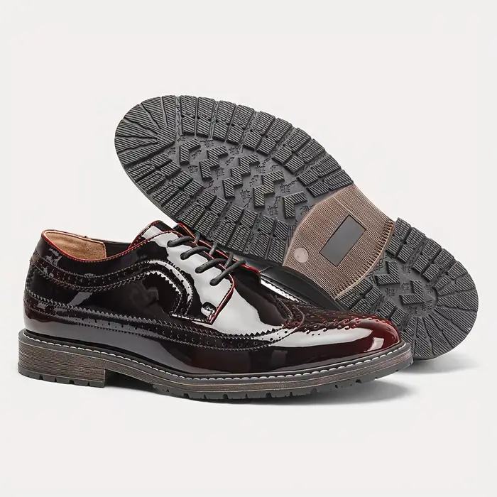 Chaussures en cuir pour hommes 2026 – Marque confortable et tendance