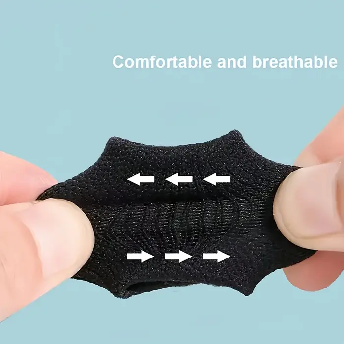 10 manchons de doigts, manchons de compression des doigts, haute élasticité et respirants, doux et confortables, basket-ball, festival sportif