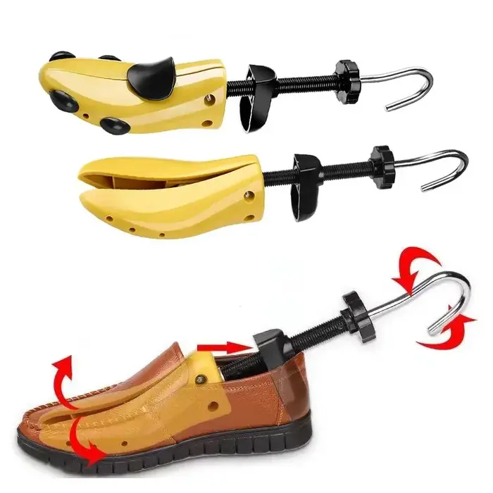 2 Paires d'Embauchoirs Professionnels Ajustables pour Hommes et Femmes – Élargisseurs de Chaussures pour Bottes