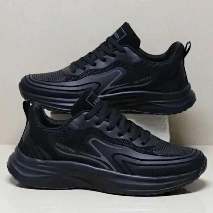 Chaussures de course ultra-légères imperméables pour hommes, semelle souple, antidérapantes, durable