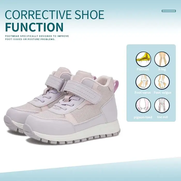 Chaussures orthopédiques Princepard pour enfants avec soutien de la voûte plantaire