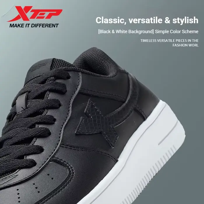 Xtep chaussures de skateboard pour hommes à la mode Style de rue