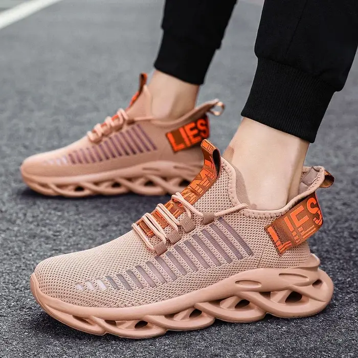 Baskets confortables et décontractées en maille pour homme