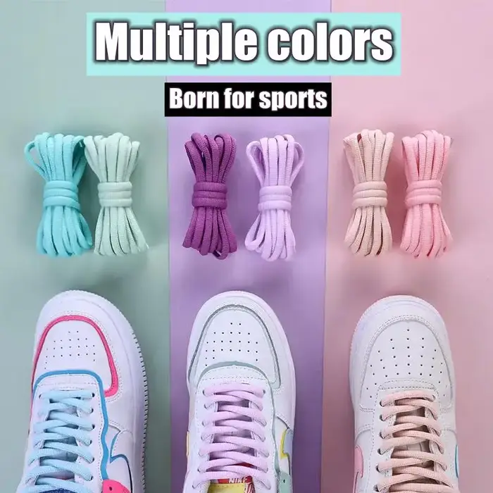 Lacets Lumineux Ronds AF1 pour Homme et Femme