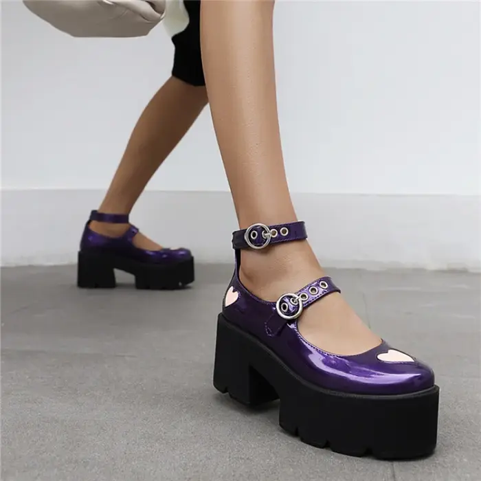 Chaussure en cuir pour femmes