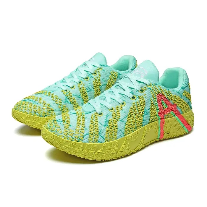 Chaussures de basket-ball de haute qualité pour hommes, respirantes, amortissantes, chaussures de sp