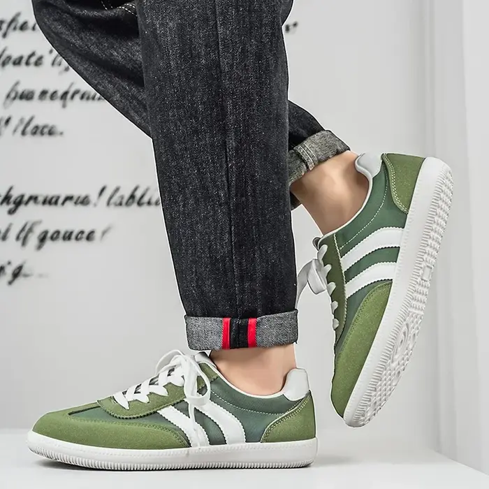 Baskets décontractées bleues tendance pour hommes