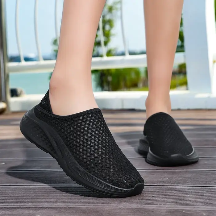 Femmes chaussures mocassins marche légère respirant été