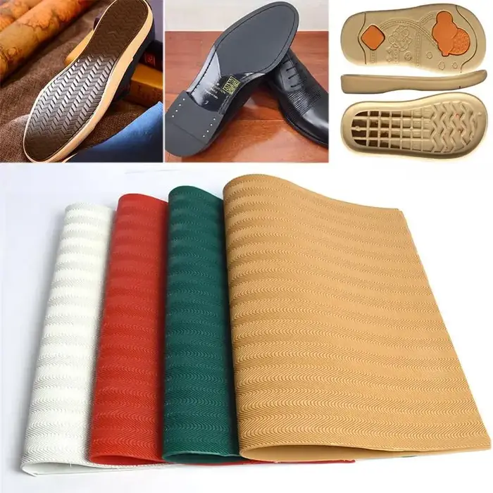 37-56cm semelles de chaussures en caoutchouc antidérapantes