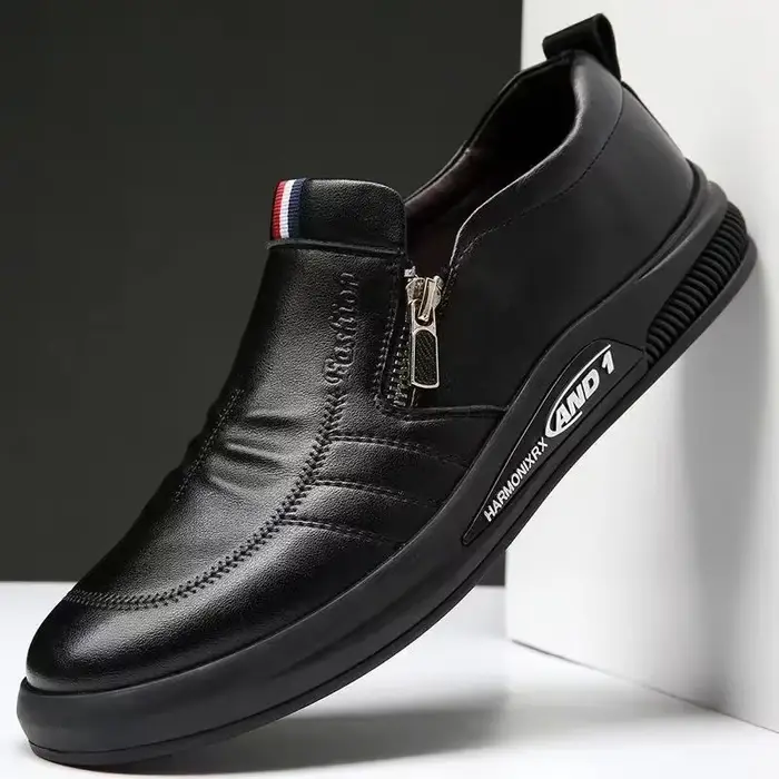 Chaussures en cuir décontractées pour hommes