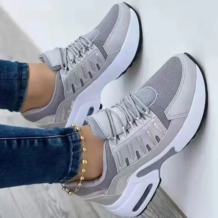 Nouvelles baskets décontractées pour femmes 2026 à lacets