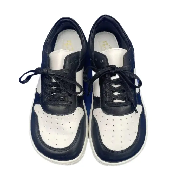 Tipsietoes pieds nus en cuir véritable 2025 nouvelle Sneaker pour femmes hommes plat doux zéro semel