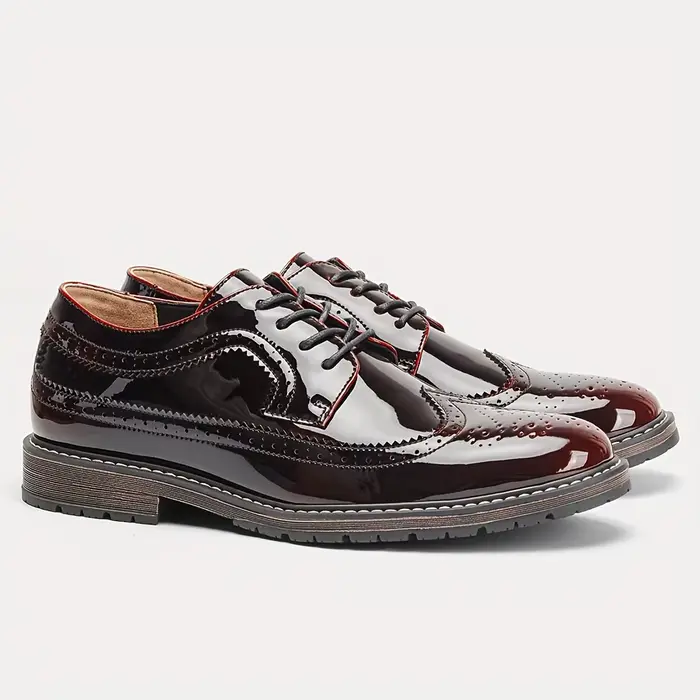 Chaussures en cuir pour hommes 2026 – Marque confortable et tendance