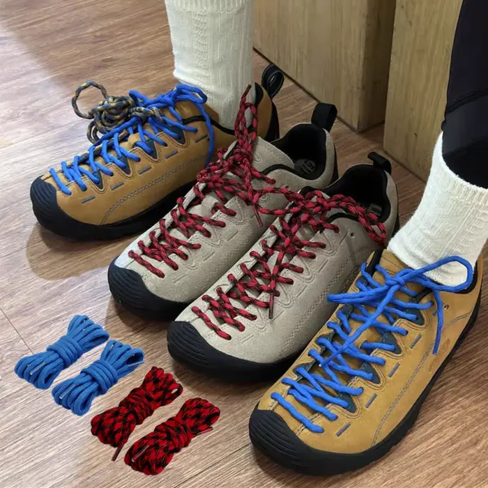 1 paire de lacets ronds ondulés